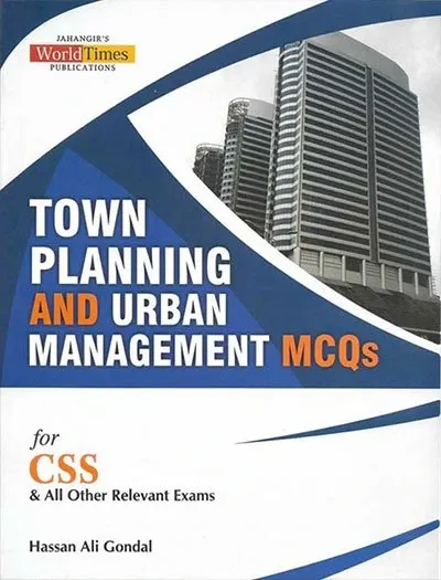 Town Planing and Urban Management MCQs – Jahangir World Times book cover
