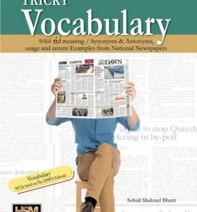 Tricky Vocabulary By Sohail Shahzad Bhatti HSM 2026 book cover