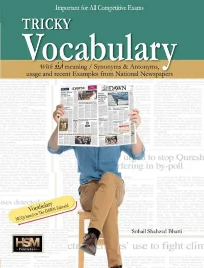 Tricky Vocabulary By Sohail Shahzad Bhatti HSM 2026 book cover