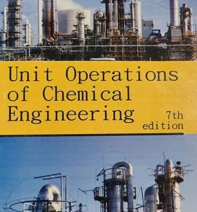 Unit Operations of Chemical Engineering  by Warren McCabe 7th edition book cover