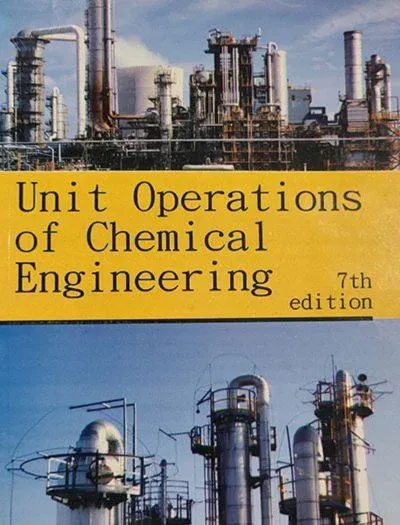 Unit Operations of Chemical Engineering  by Warren McCabe 7th edition book cover