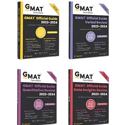 GMAT Official Guide Bundle 2024 Focus Edition