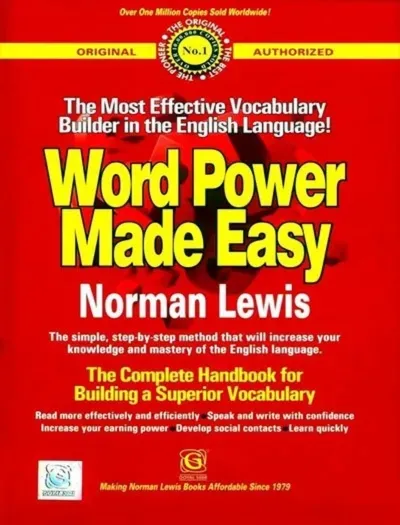Word Power Made Easy By Norman Lewis book cover