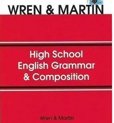 Wren and Martin High School English Grammar and Composition book cover
