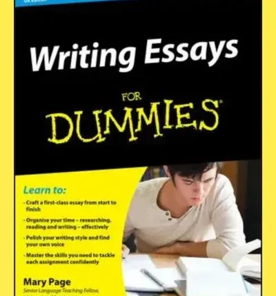 Writing Essays For Dummies book cover