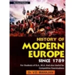 History of Modern Europe Since 1789 By V.D. Mahajan