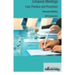 Company Meetings - Law, Practice and Procedure