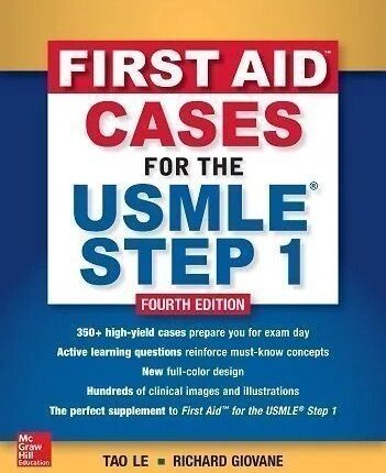 "First Aid Cases for the USMLE Step 14th Edition - Key study resource for USMLE Step 1 exam preparation"