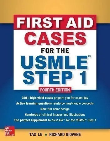 "First Aid Cases for the USMLE Step 14th Edition - Key study resource for USMLE Step 1 exam preparation"