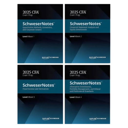 Kaplan Schweser CFA Level 1 Notes 2025