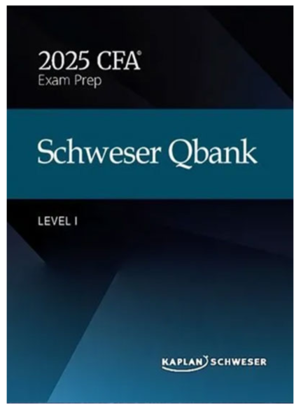 CFA Level 1 2025 QBank Kaplan Schweser