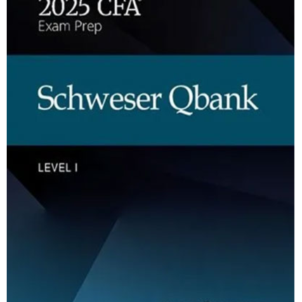 CFA Level 1 2025 QBank Kaplan Schweser