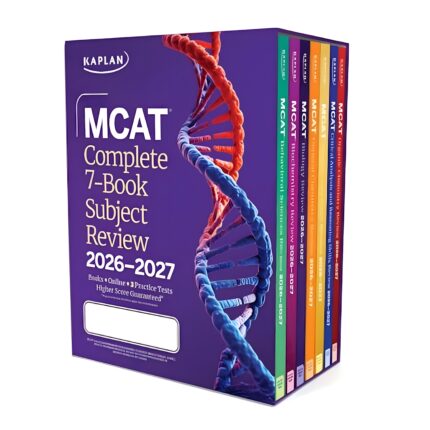 Kaplan MCAT 2024-2025 | Complete 7-Book Set image book cover