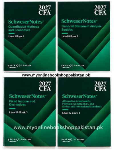 Kaplan Schweser CFA Level 1 Notes 2027 Book Cover