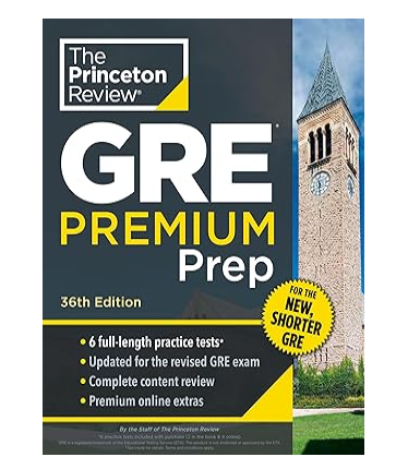 Princeton Review GRE Premium Prep 36th Edition (2025)