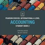 Pearson Edexcel International AS A Level Accounting Student Book 2 - Front cover
