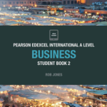 "Pearson Edexcel International AS & A Level Business Student Book 2 cover image."