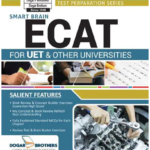 Smart Brain ECAT Guide for UET & Universities by Dogar Brothers book cover.