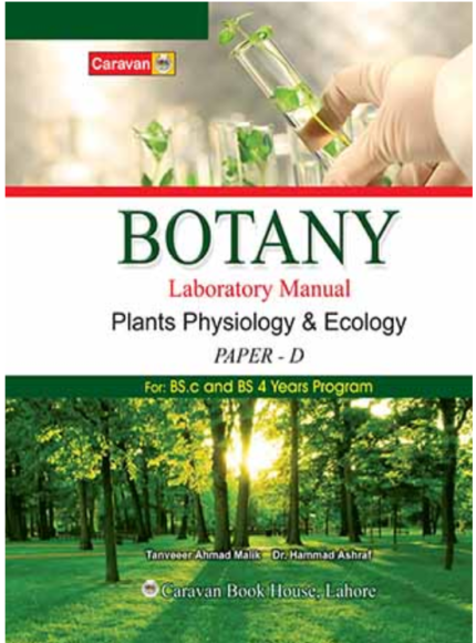 Botany Practical Paper D by Caravan Publishers book cover