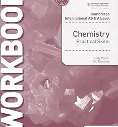 Cambridge International AS & A Level Chemistry Practical Skills Workbook Hodder – Cover Image