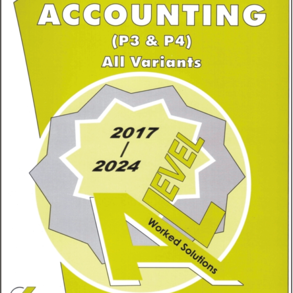 Redspot A Level Accounting 2025 Solved Topical Papers 3 and 4 Book Cover
