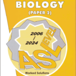 Redspot AS Level Biology Paper 2 Topical Solved 2025 Edition Book Cover