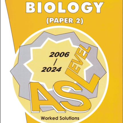 Redspot AS Level Biology Paper 2 Topical Solved 2025 Edition Book Cover