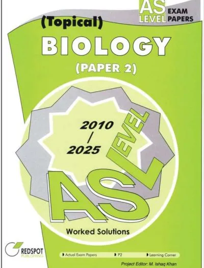 Redspot A Level Biology P2 Topical Solved 2026 Edition Front Cover