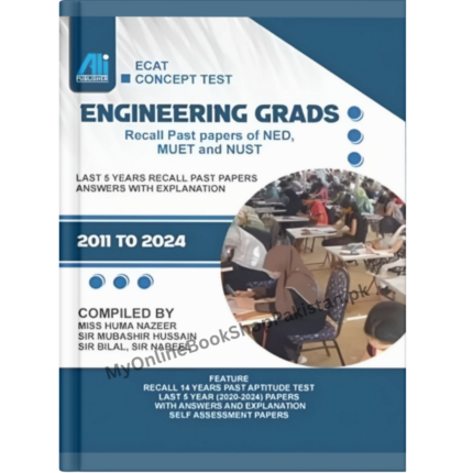 ECAT Engineering GRADS MCQs Past Papers 2025 Edition image cover