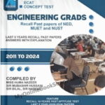 ECAT Engineering GRADS MCQs Past Papers 2025 Edition image cover