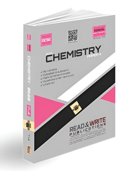 Chemistry IGCSE Paper 4 Topical Workbook Art No 714 Book Cover