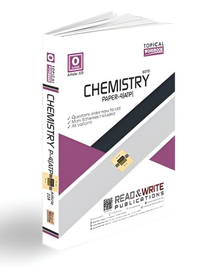 Chemistry O Level Paper 4 ATP Topical Workbook Article No 228 Book Cover