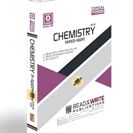 Chemistry O Level Paper 4 ATP Topical Workbook Article No 228 Book Cover