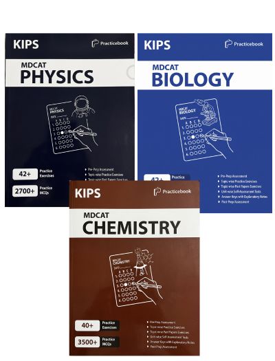 KIPS MDCAT Practice Books Set 5th Edition 2026 Book Cover