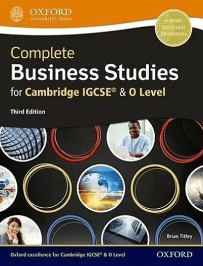 Oxford Complete Business Studies for Cambridge IGCSE O Level 3rd Edition Book Cover