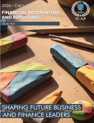 CA CAF-1 Financial Accounting & Reporting 1 Study Text 2026 Cover