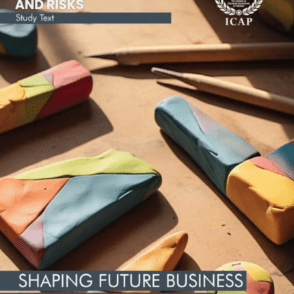 CA CAF-3 Data Systems & Risks Study Text 2025 – ICAP CA Guide Book Cover