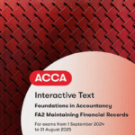 BPP FIA FA2 Maintaining Financial Records Workbook 2025 Front Cover