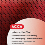 BPP FIA MA2 Managing Costs and Finances Workbook 2025 Front Cover