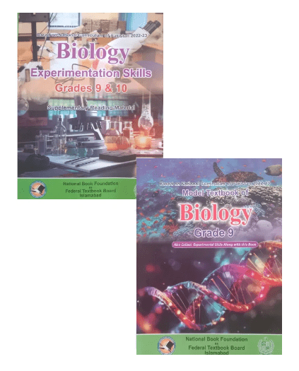 Biology Textbook for Grade 9 Federal Board Front Cover
