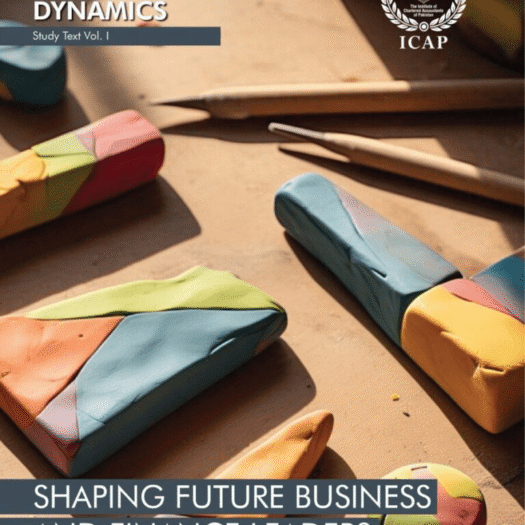 CA CAF 4 Business Law Dynamics Vol 1 Study Text 2025 ICAP Book Cover