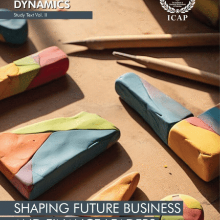 CA CAF 4 Business Law Dynamics Vol 2 Study Text 2025 ICAP Book Cover