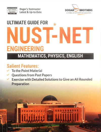 Dogar NUST NET Engineering Guide Latest Edition book cover