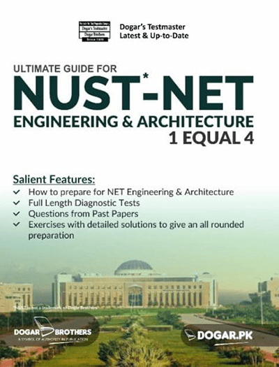 NUST NET Engineering And Architecture 1 Equal 4 Guide Book Cover