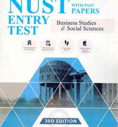 NUST Entry Test Business and Social Sciences Guide Book cover