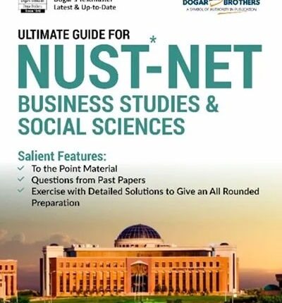NUST NET Business Studies and Social Sciences 2025 Guide Dogar Brothers Book Cover