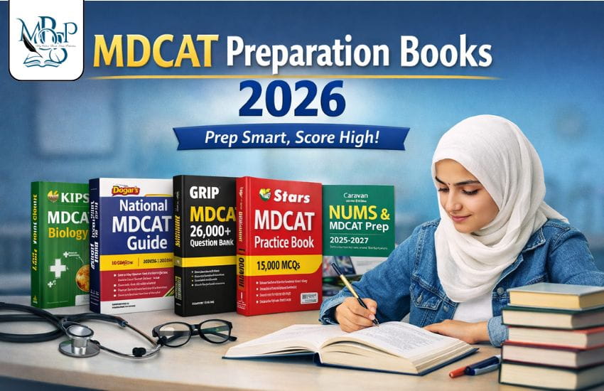 2026 MDCAT Preparation Books in Pakistan – Book Covers
