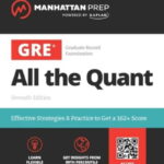 Manhattan Prep GRE All the Quant 7th edition book cover