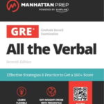 Manhattan Prep GRE All the Verbal 7th edition book cover