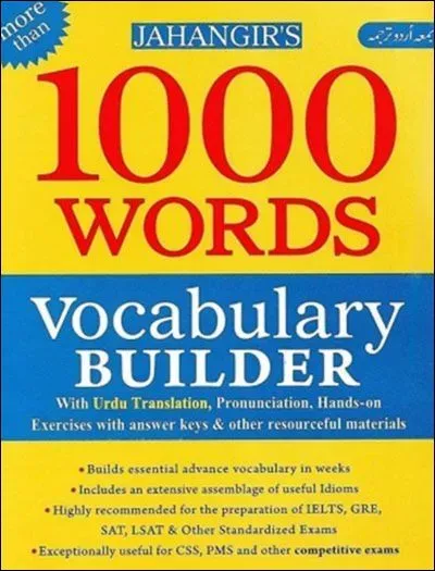 1000 Words Vocabulary Builder by JWT book cover
